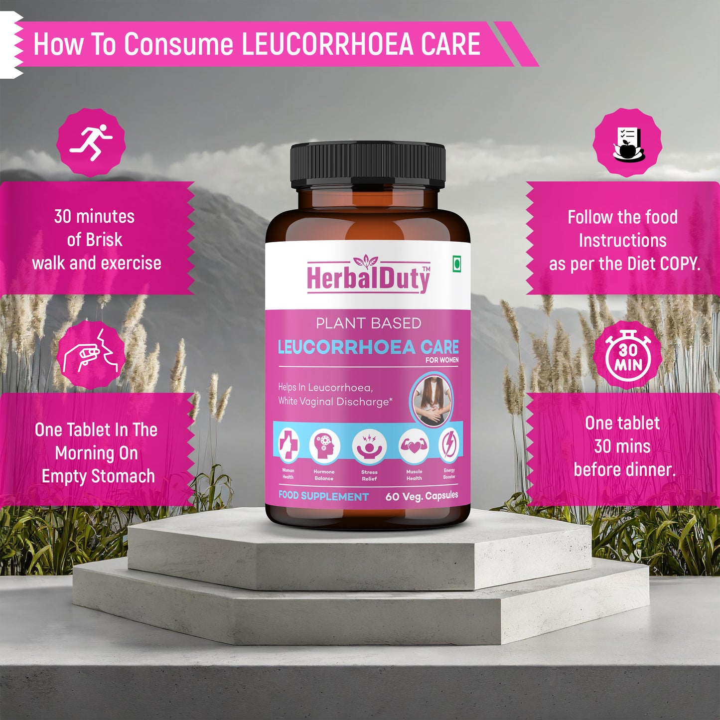 leucorrhoea care supplements For Women