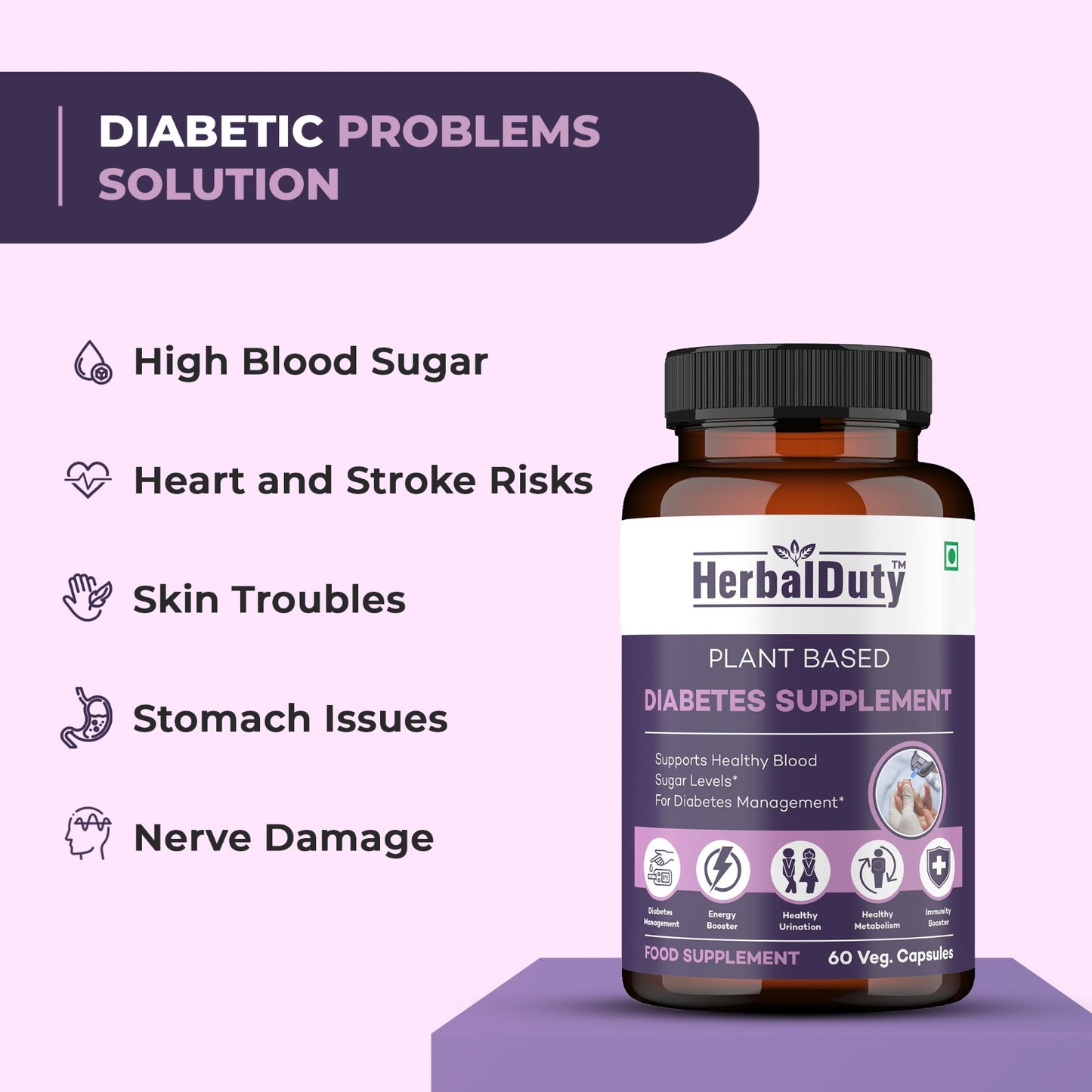 Diabetes Supplement / Blood Sugar Control
